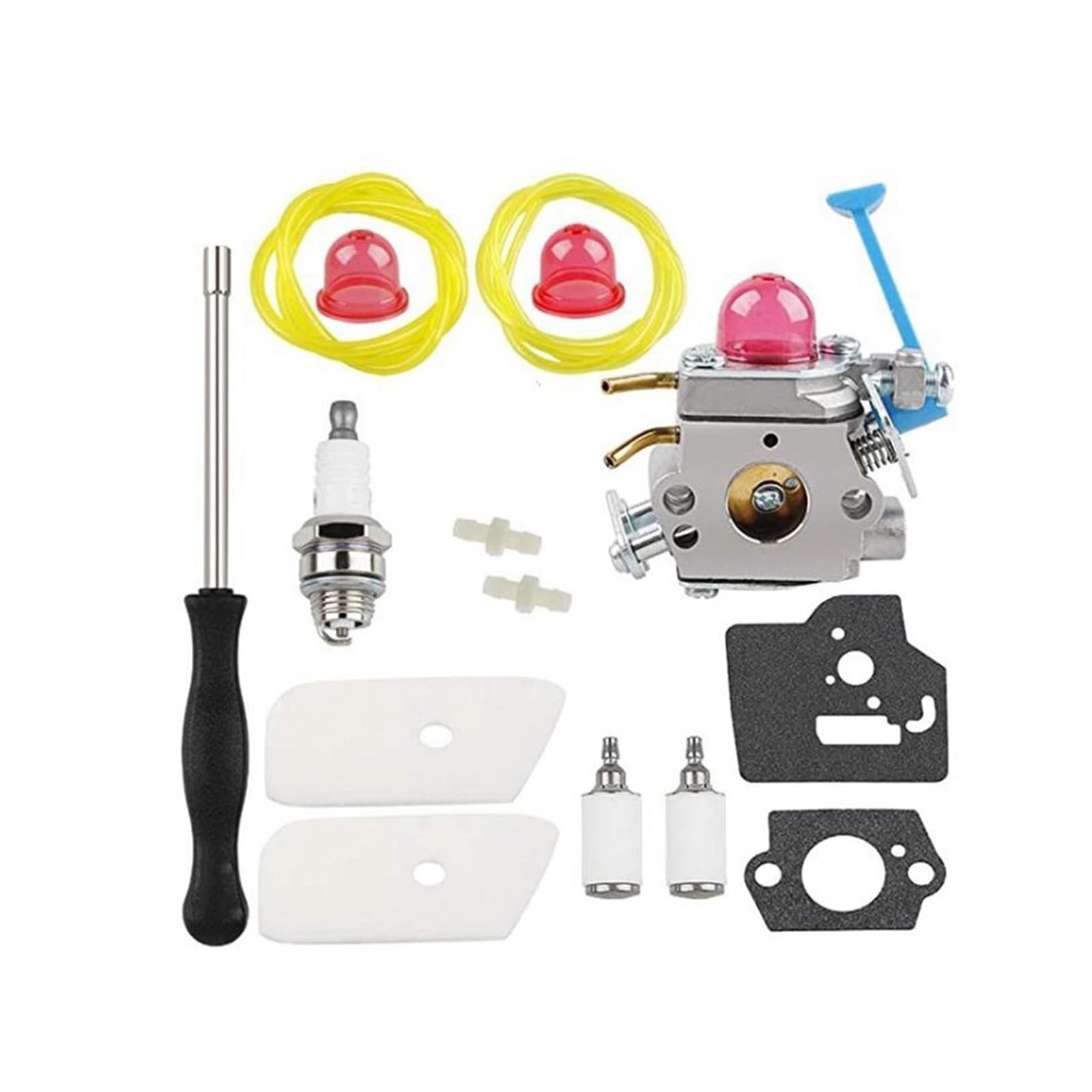Carburateur Pour Husqvana tondeuse Edger 28Cc 128C 128L 128R 128LD carburateur filtre à Air outil ligne de carburant Carb Kit réglage