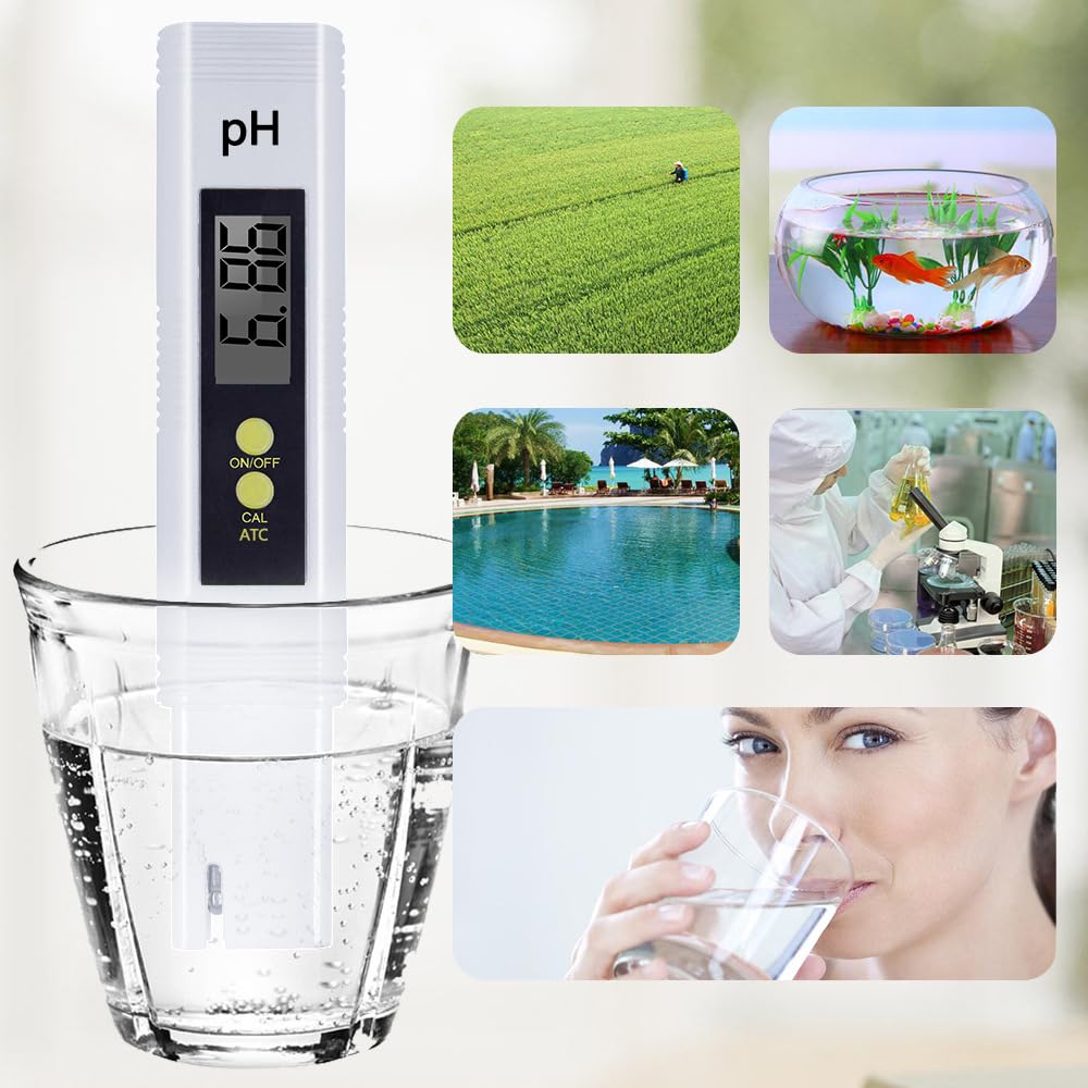 Digitales PH-Messgerät - Hochpräziser Wasser Tester Für Pool & Aquarium