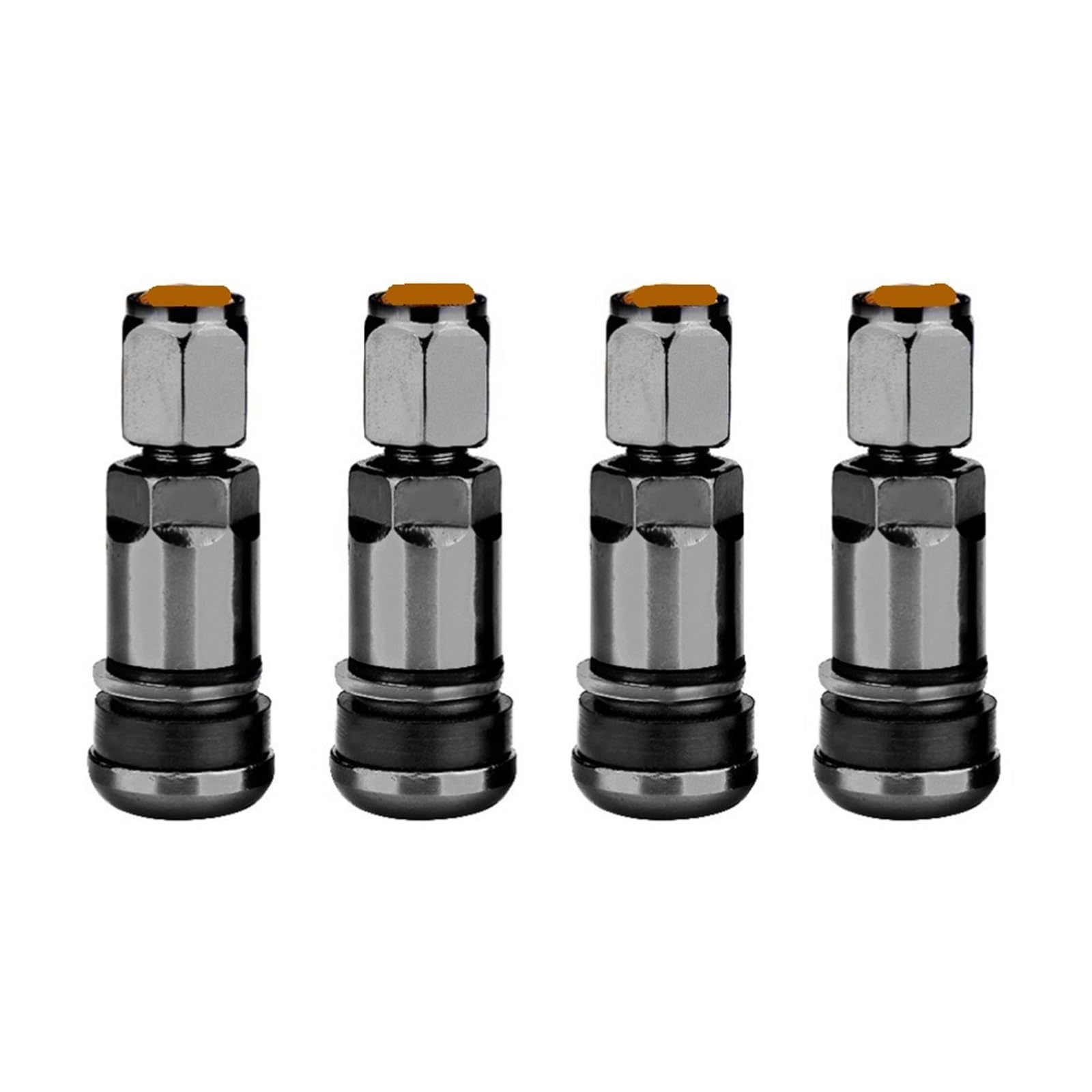 Capuchon de Valve Auto Tiges de Valve Pneu Roue sans Chambre à air Voiture, Bouchons Tige en Alliage d'aluminium, Accessoires Automobiles 4/8/20 pièces(B,16PCS)