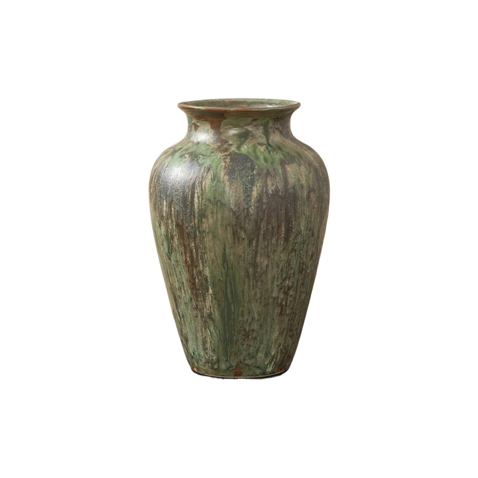 Zyyanshop One Color Flower Vase Vintage Ceramic Vases Living Rooms Hotel Flower Arrangements Dining Table Decorations Ornaments
