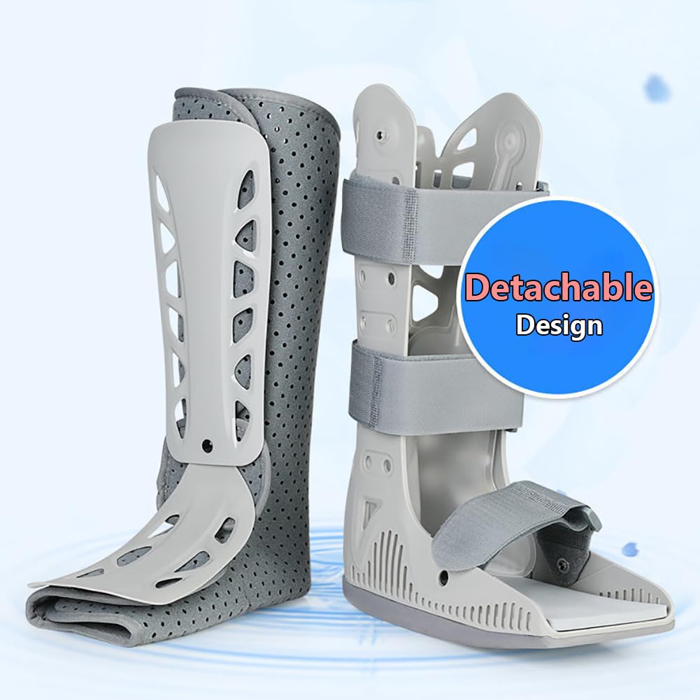 BUXTOM Soporte para andador/bota para caminar, Bota para fracturas Walker, Protección y curación, Lesiones, fracturas y esguinces de dedos de los pies, pies o tobillos,Short,S