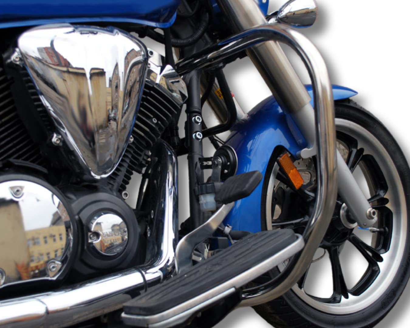 XVS950 Motorschutz aus Edelstahl Highway Sturzbügelschutz für Motorräder XVS 950 Midnight Star V-Star 950