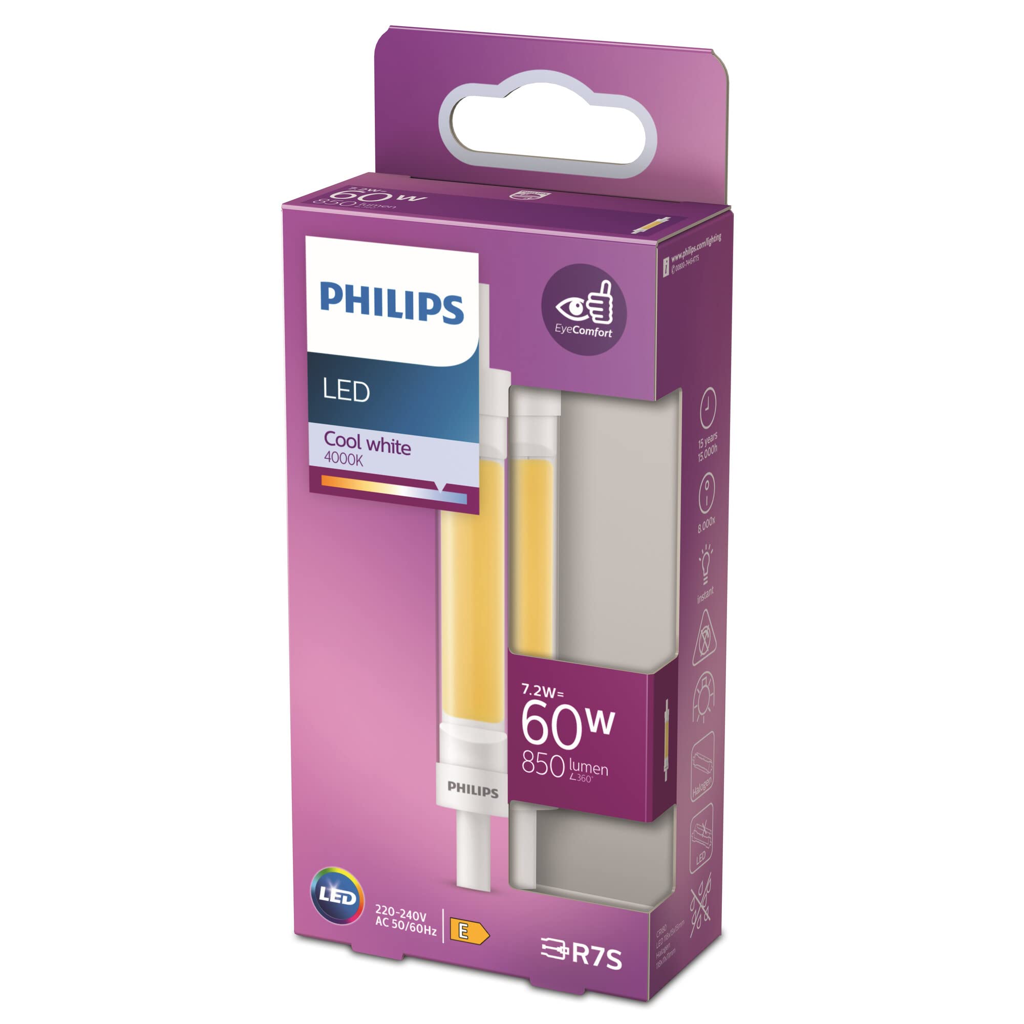 Ampoule LED PHILIPS 100W équivalence - Culot E27 - Blanc Froid 4000K - Neuf Sous Emballage