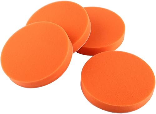 Miniatura 9 de Almohadilla de pulido, 10 Uds. 6 "(150 mm) Esponja Pulido Pulido Kit de almohadilla de cera herramienta para pulidor de coche Buffer Naranja