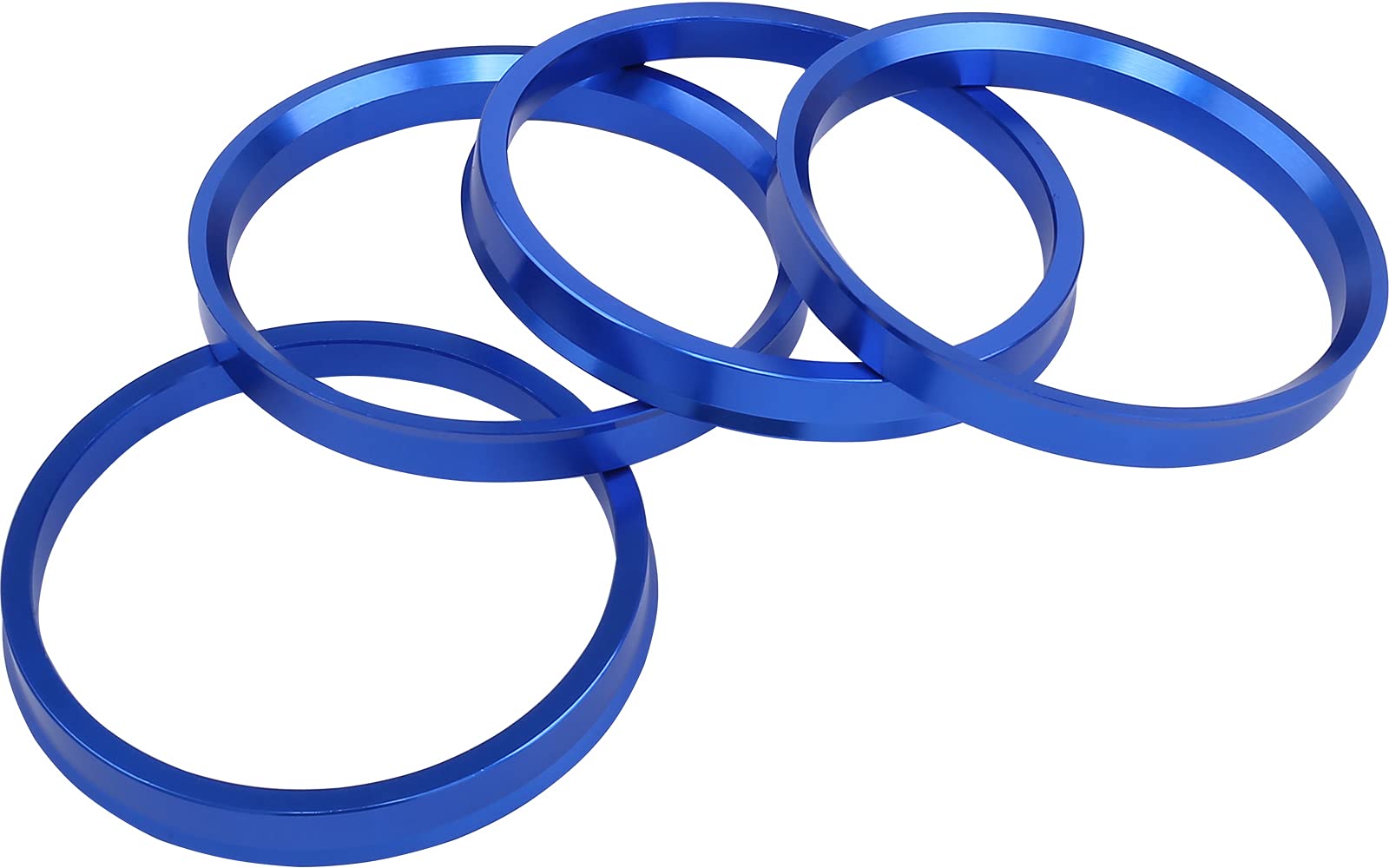 60.1 to 63.4 Hub Centric Rings (Pack of 4) Aluminium Alloy Wheel Center Rings Hubrings 63.4 to 60.1 ID=60.1mm OD=63.4mm