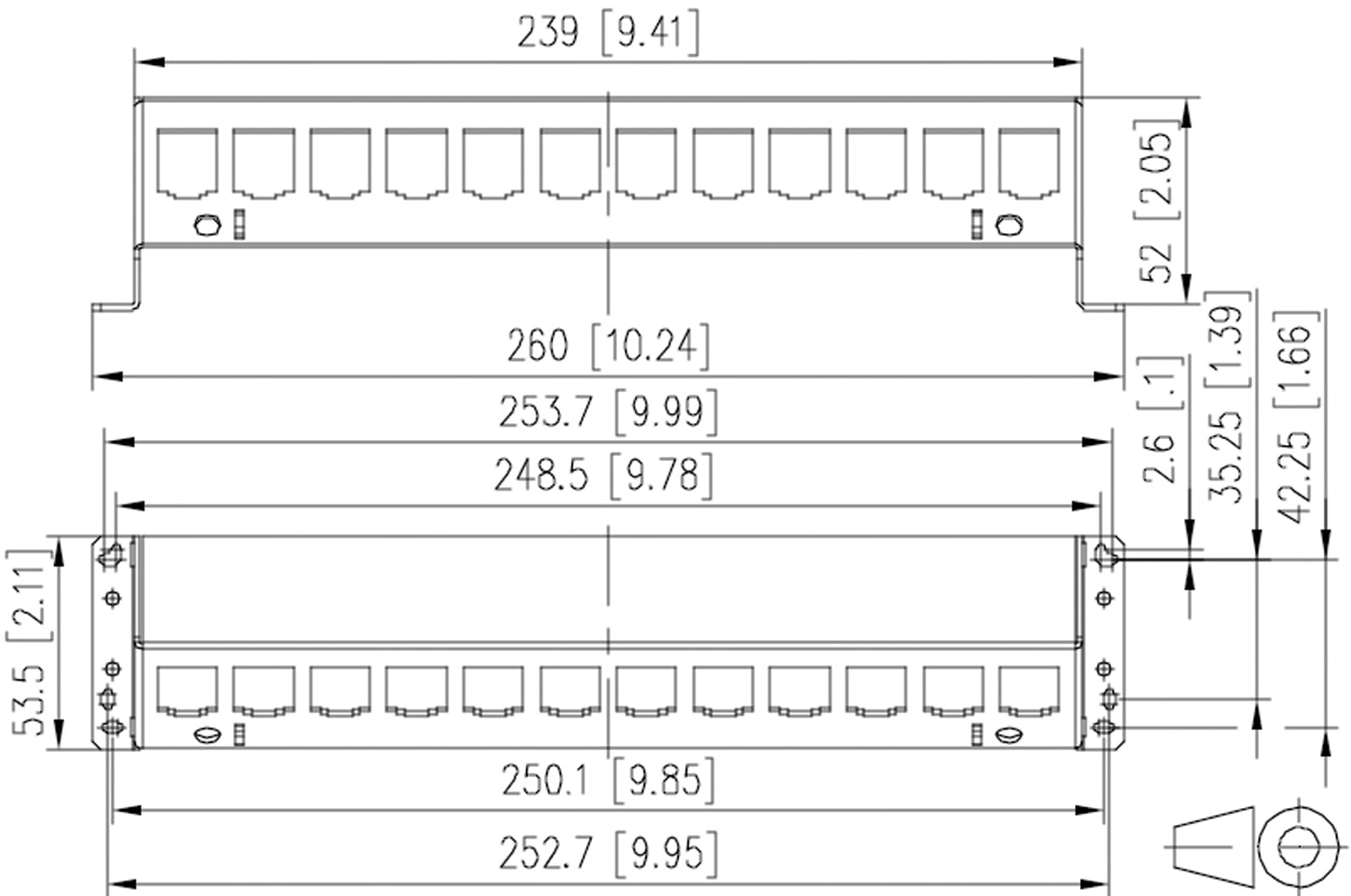 METZ CONNECT SmartConnectPP 12Port MC-Modul