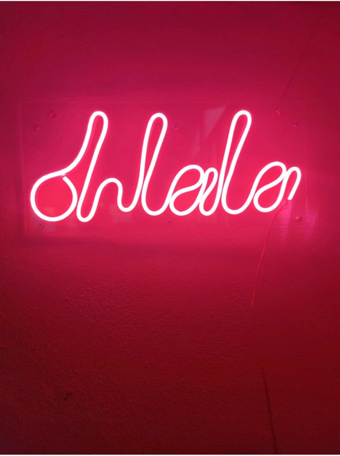 Oh La La Neon Şekiller Işaret Neon Led Dekoratif Duvar Aydınlatması Neon Duvar Yazısı, ohlala