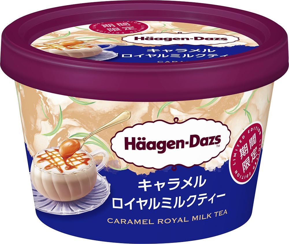 Haagen-Dazs Japan Minicup Caramel Royal Milk Tea 110ml : Amazon.sg