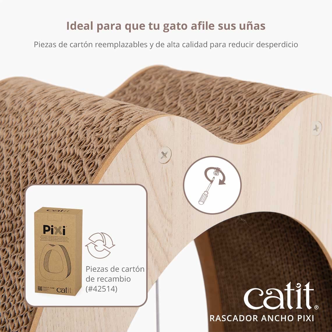Catit 42513 Pixi Rascador, Ancho