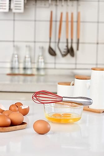 Miniatura 5 de Jillmo Batidor de silicona, de 8.5 pulgadas