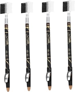 Beaupretty 16 Peças Lápis De Sobrancelha Dois Em Um Ferramentas De Cílios Para Extensões De Cílios Lápis Delineador De Sobrancelha Lápis De Sobrancelha Que Não Desbota Lápis De Sobrancelha