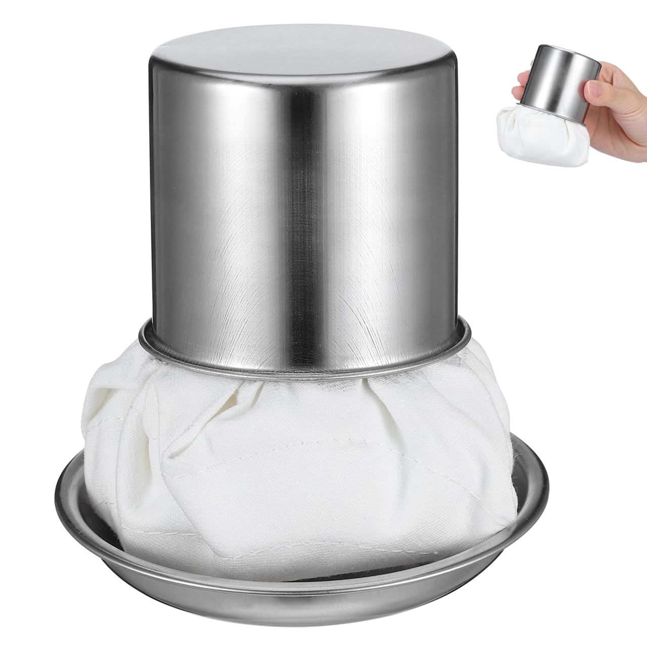 Housoutil Brosse à Graisse Crêpe, Brosse à Huile Inox Crêpe, Essuie-Glace Pour Crêpe, Vadrouille à Huile Pour Griller Les Stands De Cuisson Pour Graisser Les Crêpes