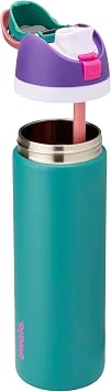 Owala FreeSip Stainless Steel Water Bottle 24 oz 80s Ski Slopes