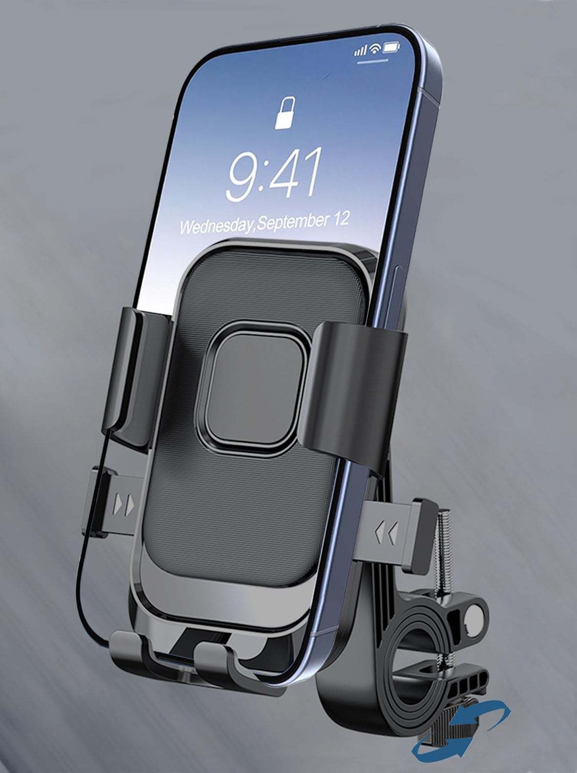 クロスバイク ブラック スマホホルダー付き　引き渡し限定 Amazon.co.jp: Tiakia 自転車/バイク スマホホルダー 原付 携帯
