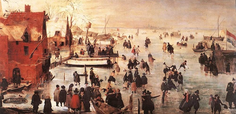 Image murale sur toile Hendrick Avercamp 60x90cm MSTECO - 5