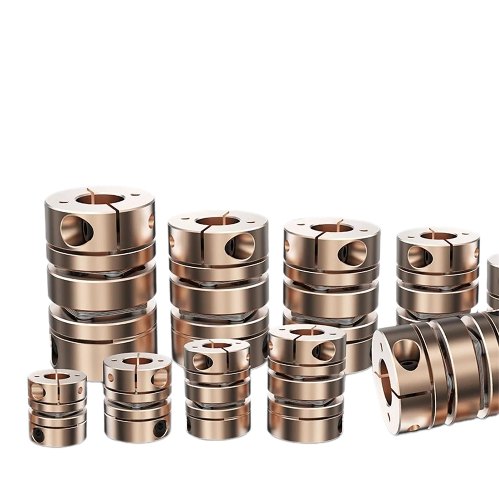 Sprzęgło wału z membraną elastyczną D56l64, średnica 56 mm, długość 64 mm, sprzęgło o dużym momencie obrotowym do śruby kulowej 10 32 mm Sprzęgła sprężynowe(More to Contact)