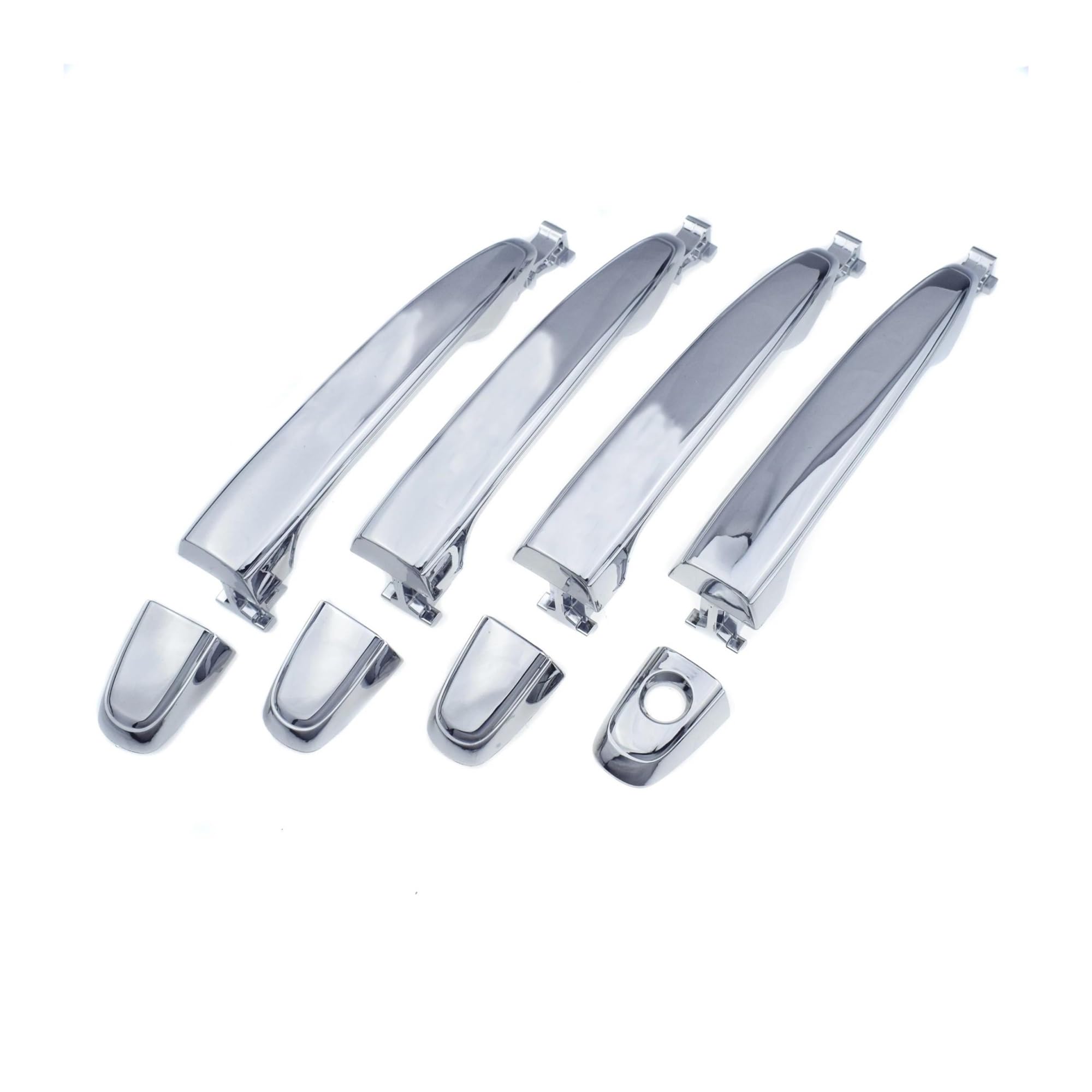 EVEKHAHHRB Exterior Door Handle 1PCS for Alphard MNH10 2003 2004 2005 2006 2007 2008 Car Outside Door Handle Front Or Rear, Left Or Right Outer Door Handle(4 Pcs Front Rear Kit)