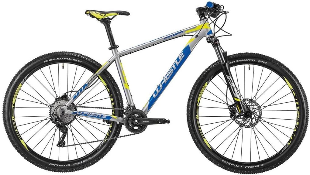 Whistle Patwin 1829 29 Inch Bikes 11-velocità Size 53 Blue/Grey 2018 (MTB)/Suspension Bike Patwin 1829 29 11-speed Size 53 Blue/Grey 2018 (MTB Front Suspension)