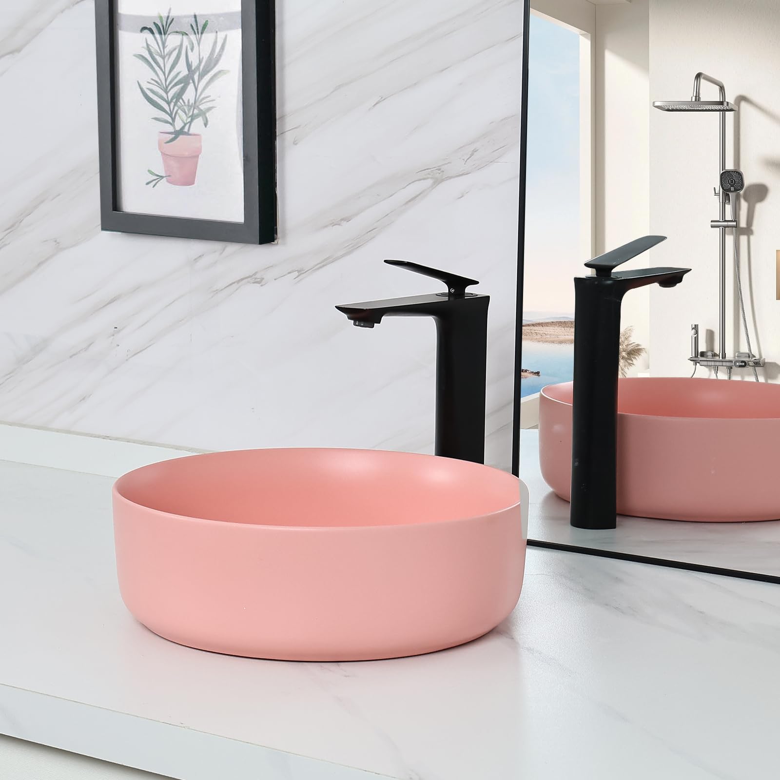 Pink Bathroom Sink Bathroom Refresh
