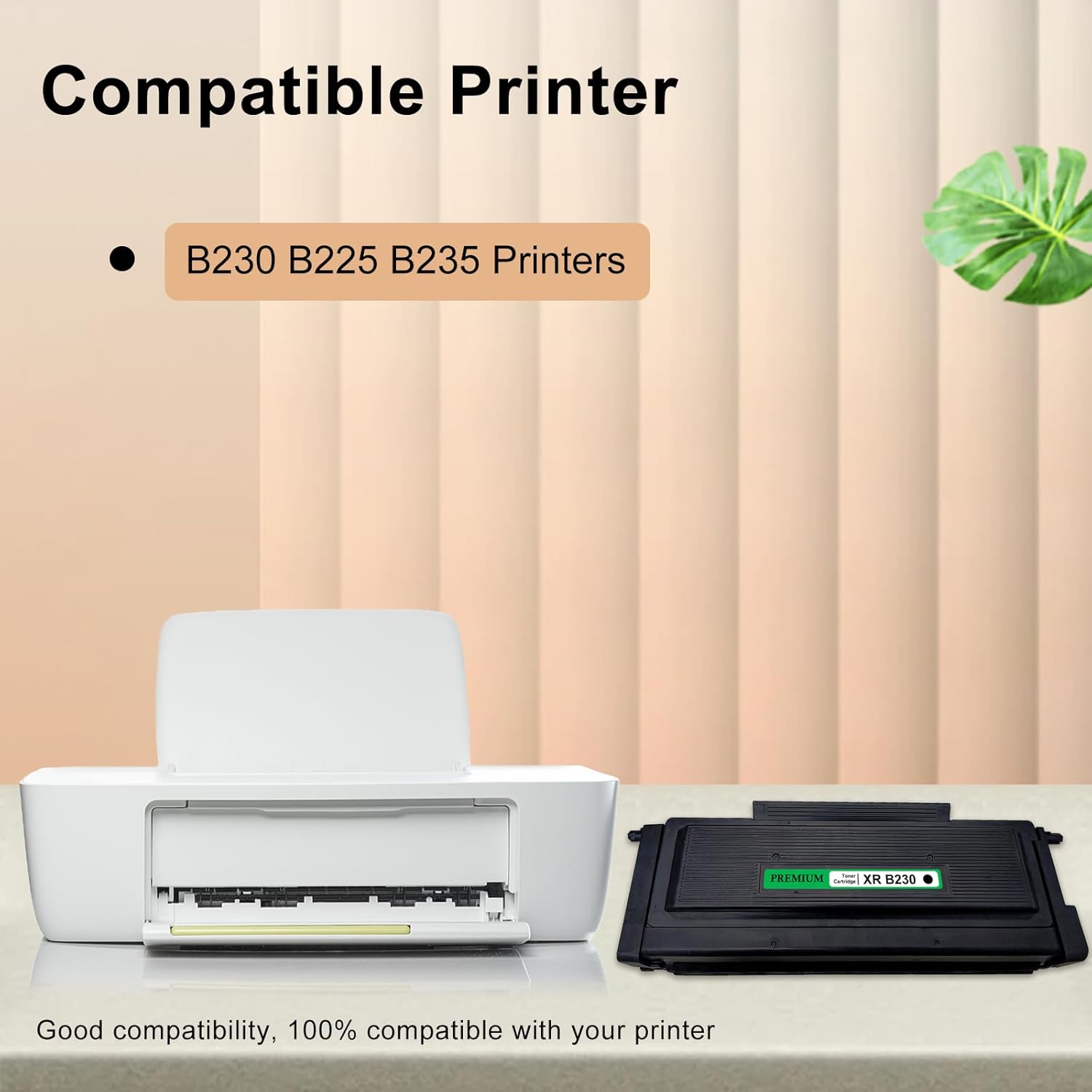 B230 B235 B225 Toner Cartridge with New Chip High Capacity 1-Pack Replacement for 006R04400 006R04401 Toner Compatible for Xerox B230 B235 B225 Printers (3,000 Pages)