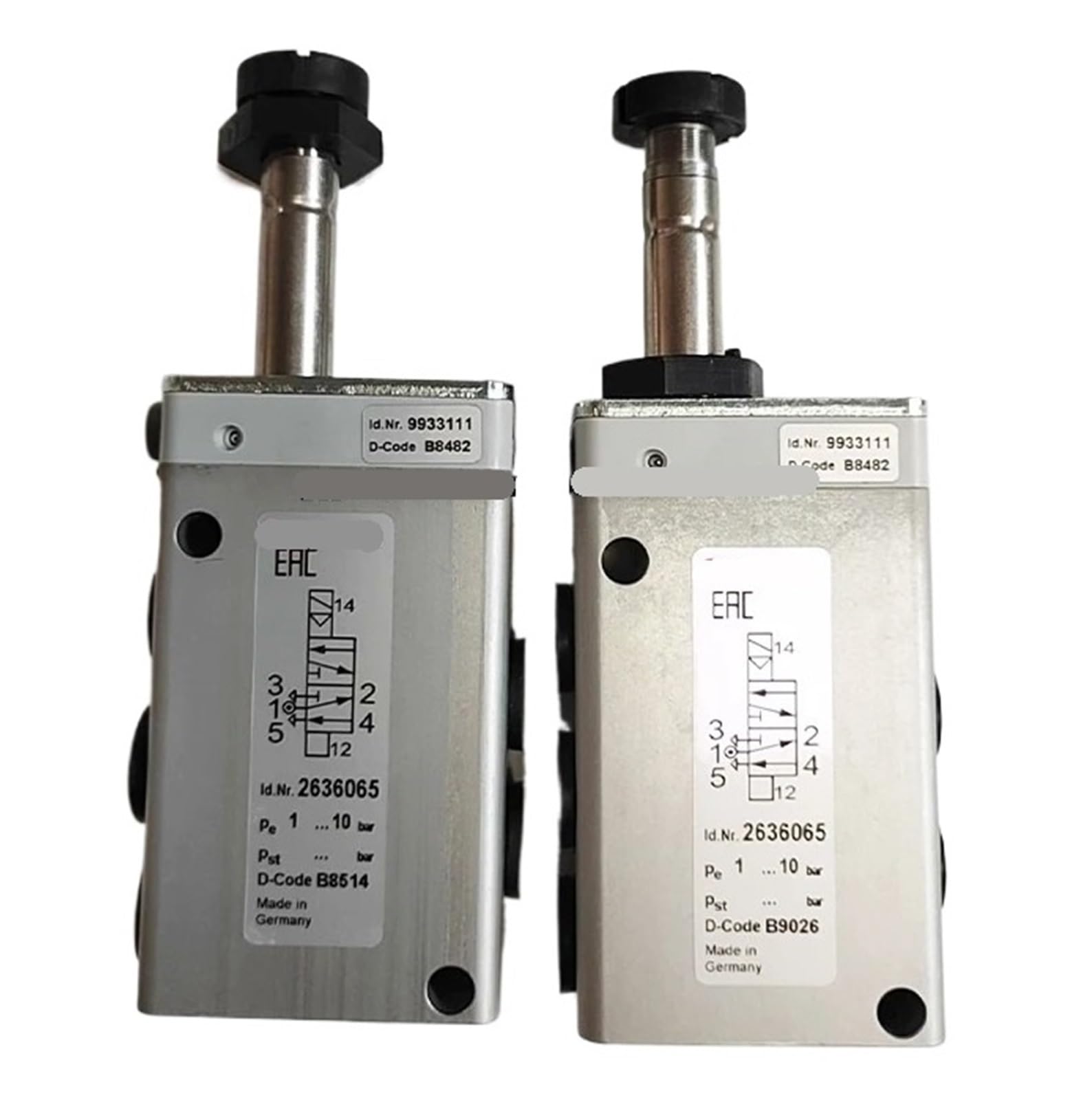 ELZNSQQK 1pcs 2636065 Solenoid Valve