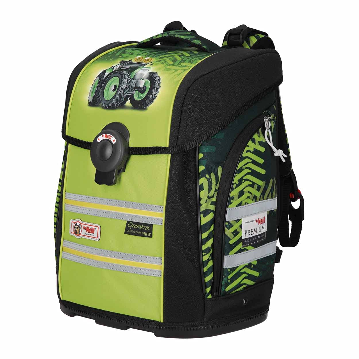 Generisch Traktor Greentrac ERGO Primero McLight Schulranzen-Set