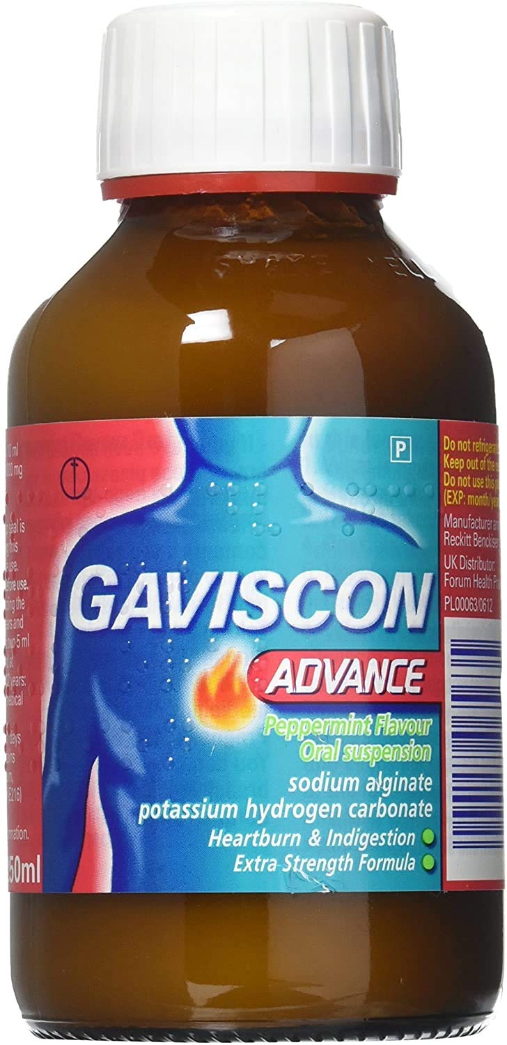 Gaviscon Advance Peppermint 250ml Pack of 2