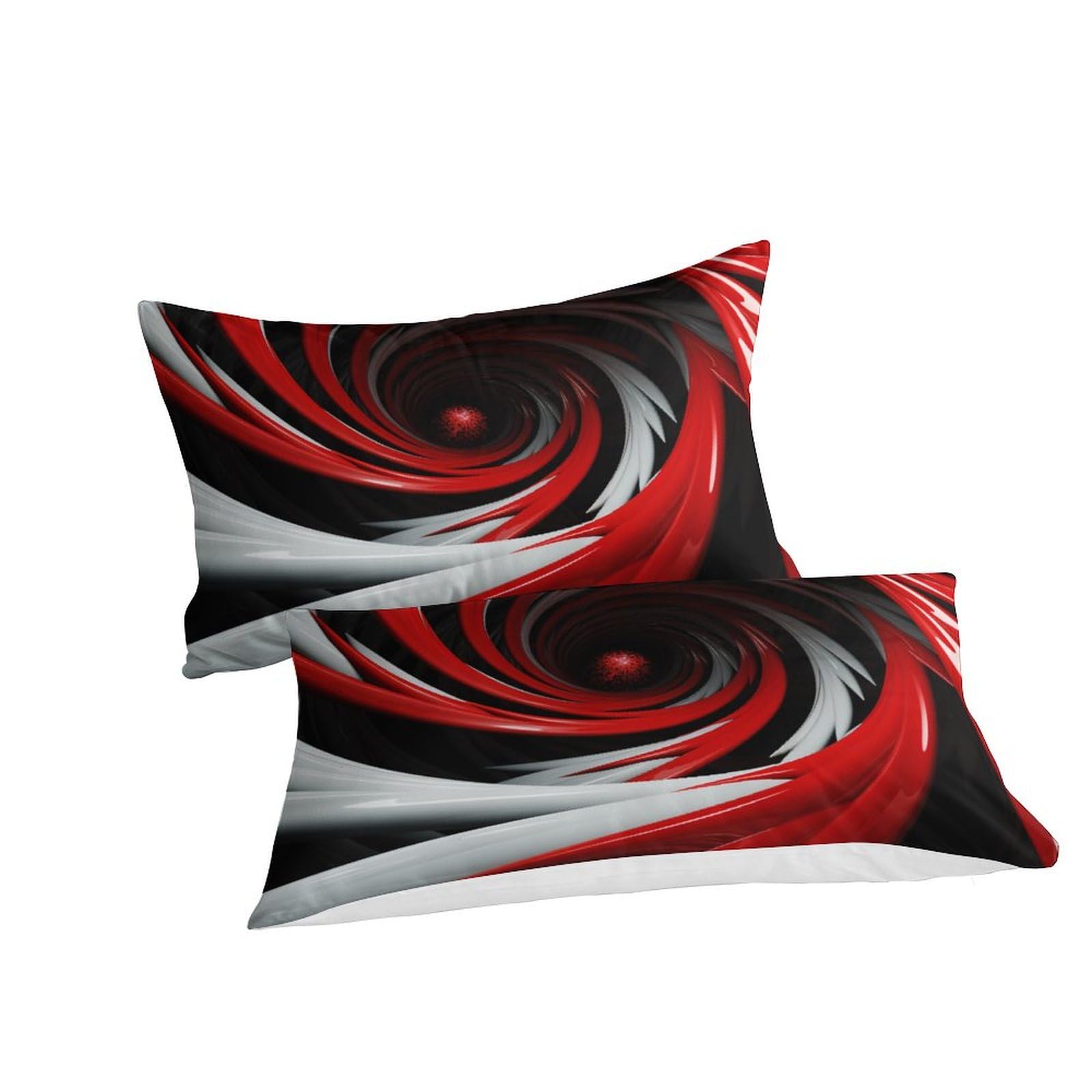 Stampato in 3D Capogiri Copertina Stampata Microfibra Disegnata Set Di Biancheria Da Letto Stile Morbido Set 3 Pezzi,Double（200x200cm）, Per Adolescenti E Adulti