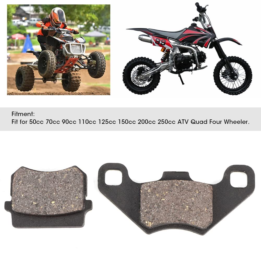 Pastillas de freno de pinza de disco de cerámica aptas para ATV Quad Four Wheeler