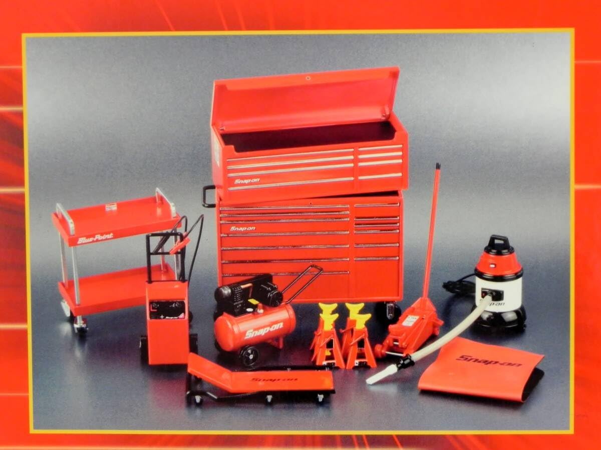snap-on スナップオン　ガレージシリーズ　1:18 2個セット Amazon.co.jp: スナップオン ガレージシリーズ 1:18 2種セット