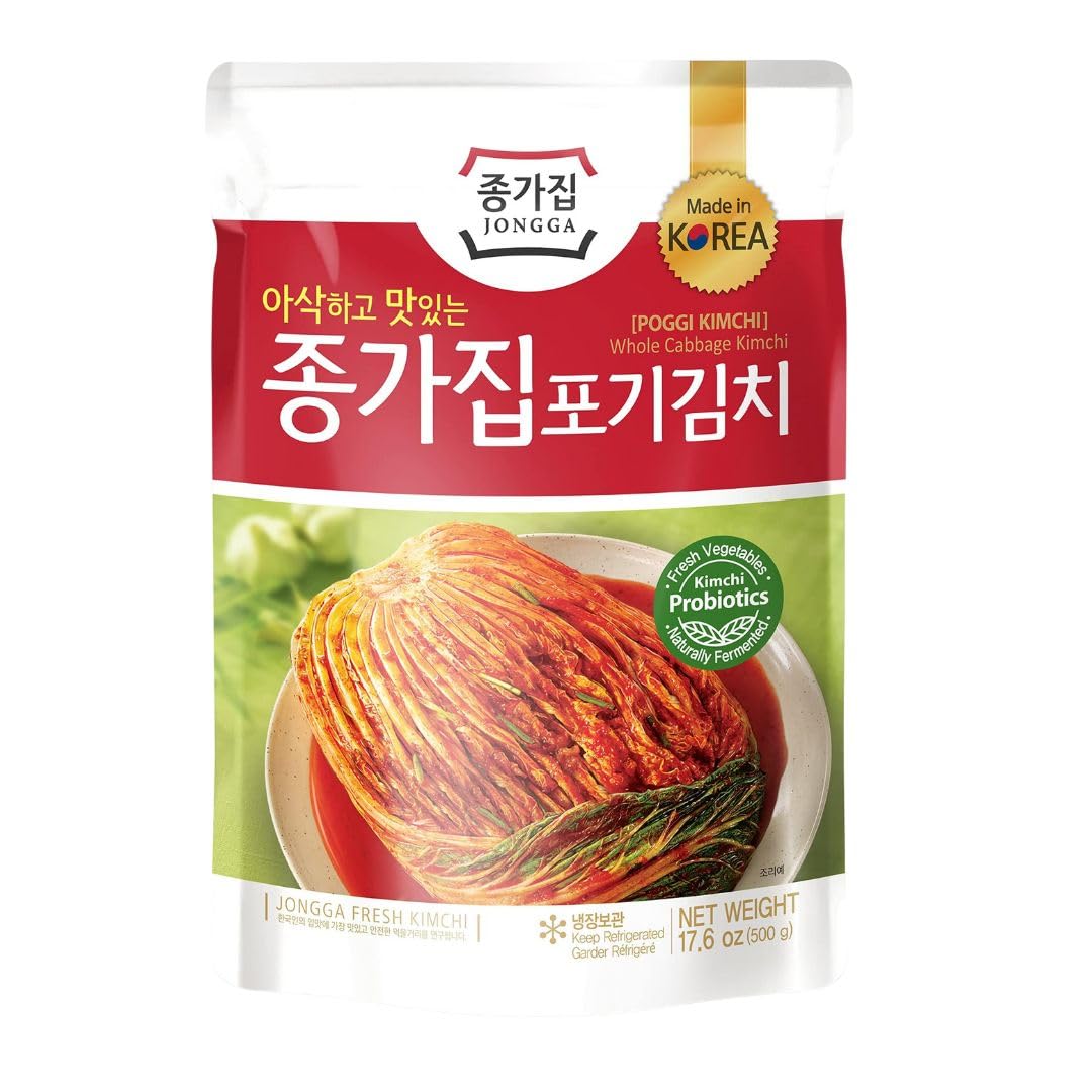Kimchi Fresco Sin Cortar Jongga 500g