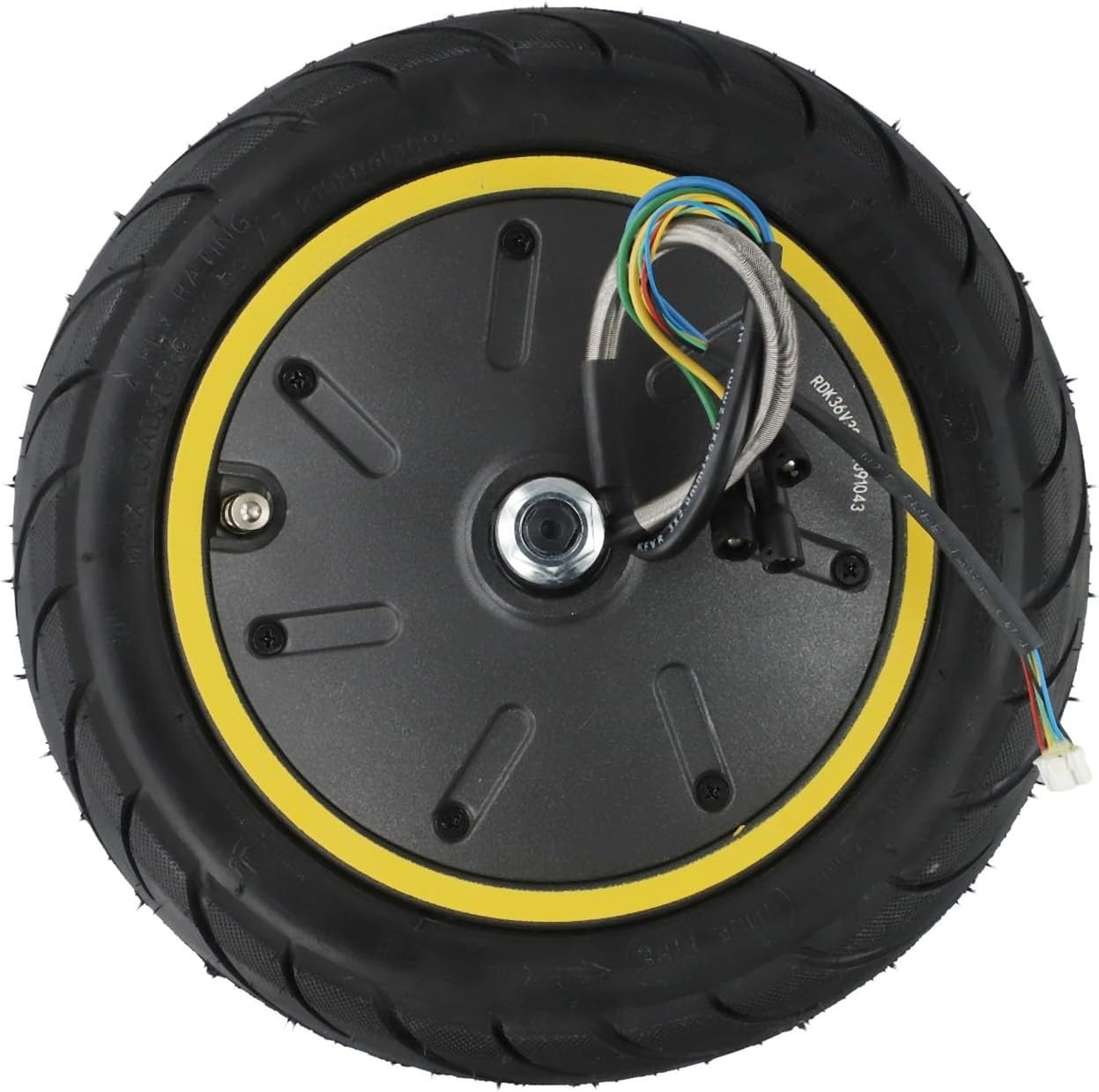 Electric Scooter Wheel Hub Motor, Electric Scooter Motor Engine Replacement Wheel Brushless Hub Motors Kit 36V 500W for Ninebot Max G30