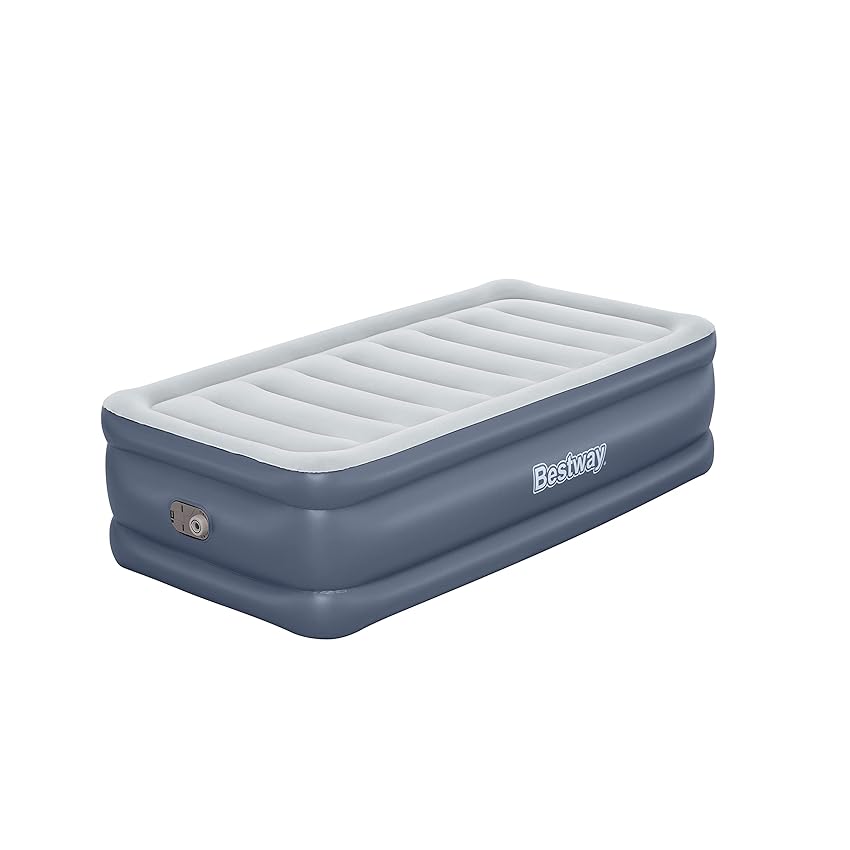 Bestway 6713G Materasso gonfiabile singolo (modello twin) Tritech da 191x97x51 con pompa elettrica integrata