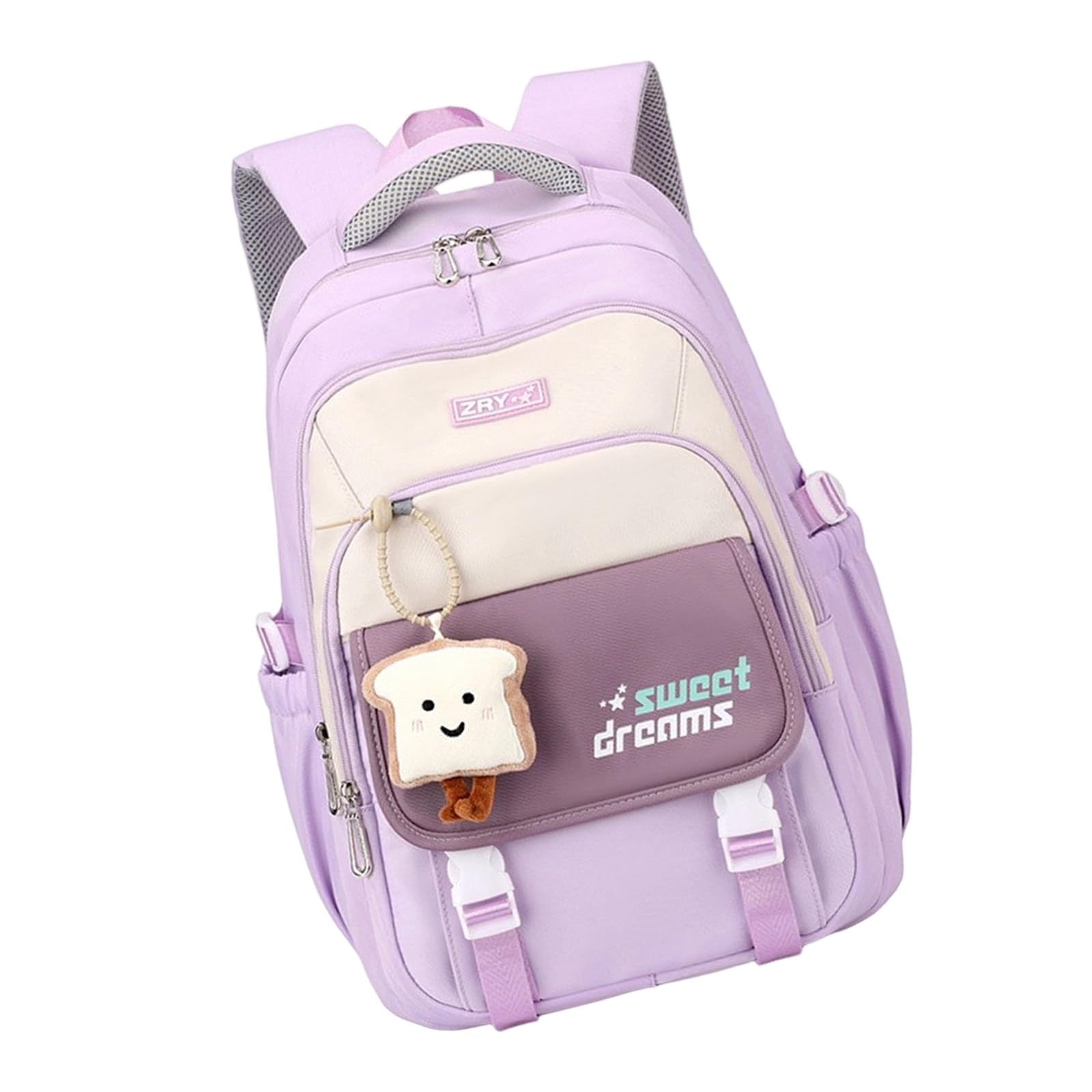 Zaino semplice e adorabile per borse da viaggio da donna e da uomo Zaino casual per libri scolastici, borsa da viaggio, borsa per regali