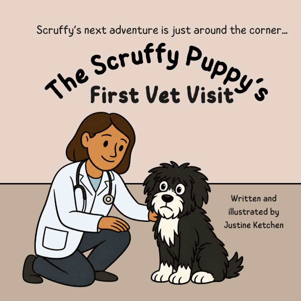 The Scruffy Puppy's First Vet Visit