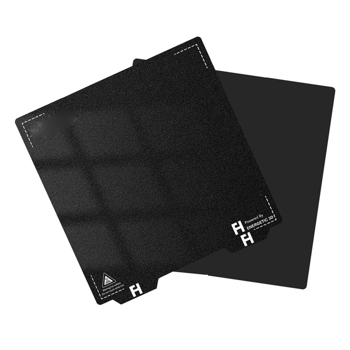Piezas y accesorios para impresoras 3D Placa PEI de 300 x mm doble cara texturizada Pro Cama calefactada superficie esmerilada flexible magnética