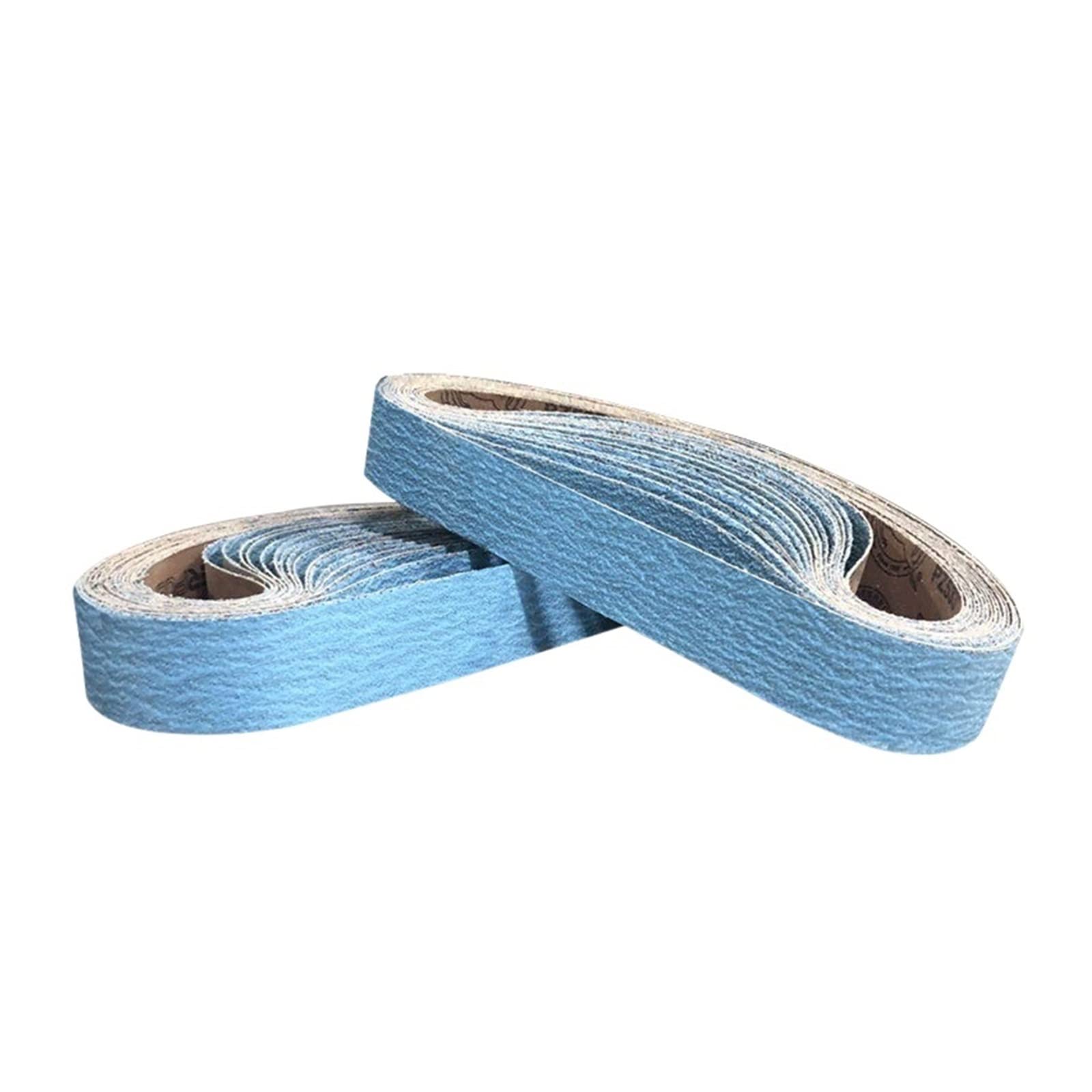 50x915mm Nastro abrasivo in zirconio 2 "x 36" Schermo abrasivo for Metallo 915mm Nastri abrasivi con Grana 40 60 80 100 120 2/5PCS (Size : 5PCS Mix Pack)