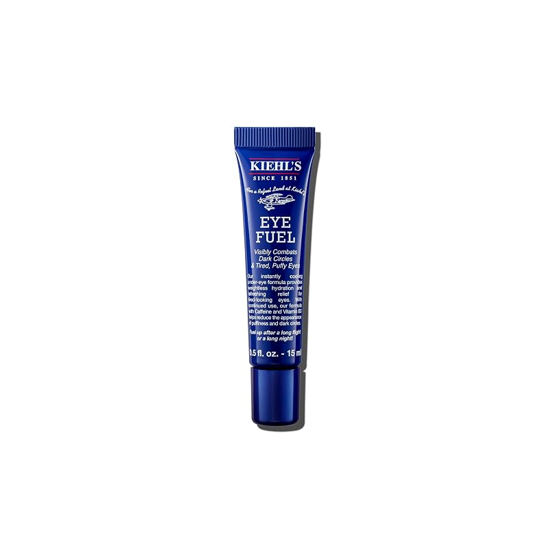 Creme para a região dos olhos Kiehl's Facial Fuel, com cafeína, 15 mL