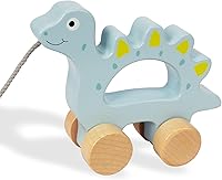 Vista 1 de Juguetes de Madera para Bebés Coche, Juguetes de Madera para Bebés, Juguetes de Arrastre para Niños Pequeños, Juguetes de Desarrollo para Niña
