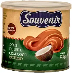 Doce de Leite com Coco - Souvenir - 800Gr
