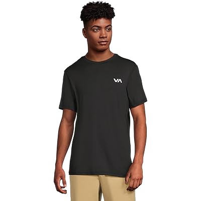 Мужская рубашка RVCA Sport Vent Short Sleeve black