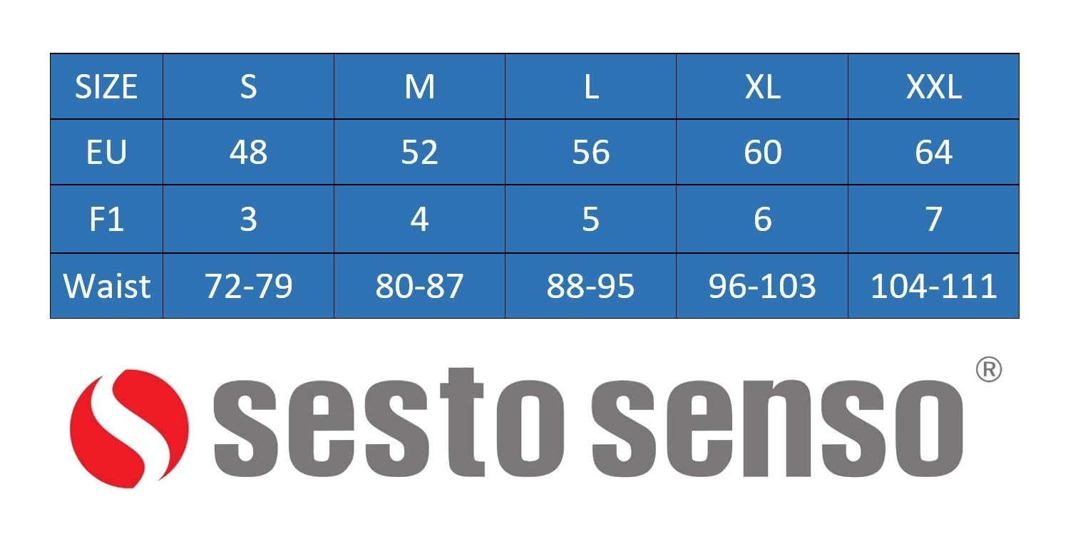 Sesto Senso Boxer Męskie Pack 1 6 12 Włókno bambusowe Mini Boxershots Dopasowane majtki Bielizna