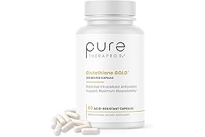 S-Acetyl Glutathione GOLD: Superior Absorption for Enhanced Glutathione Levels