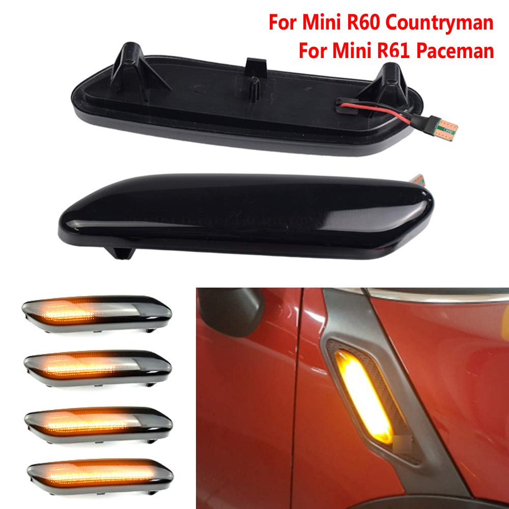 Lot De 2 Clignotants Latéraux Ambrés Pour Mini Cooper R60 Countryman