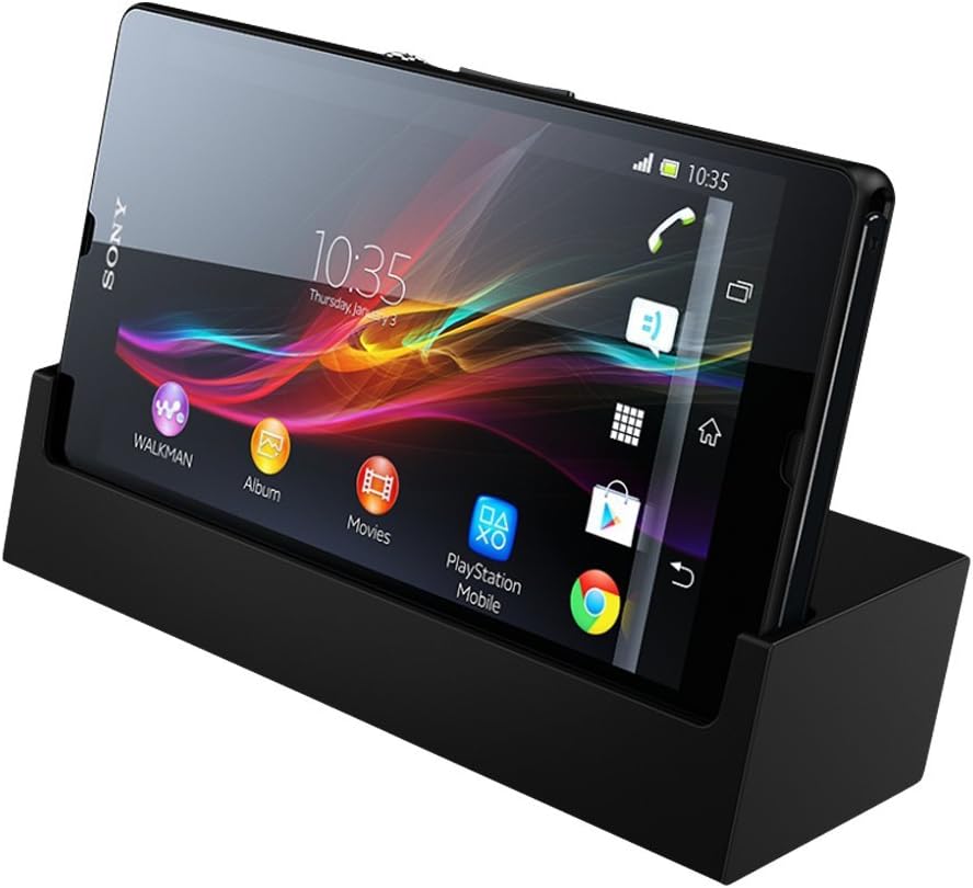 Genuine Sony Black DK-26 Charging Dock/Docking Station for Xperia Z (Not Compatible with Sony Tablets)