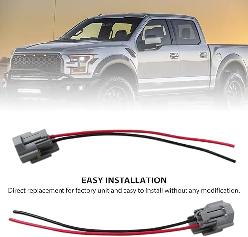 Miniatura 2 de Conector de inyector de combustible hembra de alta impedancia de 6 denso con enchufe eléctrico.