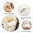 SQEQE Stuffed Animal Shiba Inu Plush Toy with 4 Baby Shiba Inu Plushies in her Tummy, Stuffed Cotton Plush Animal Toy Gift for Kids