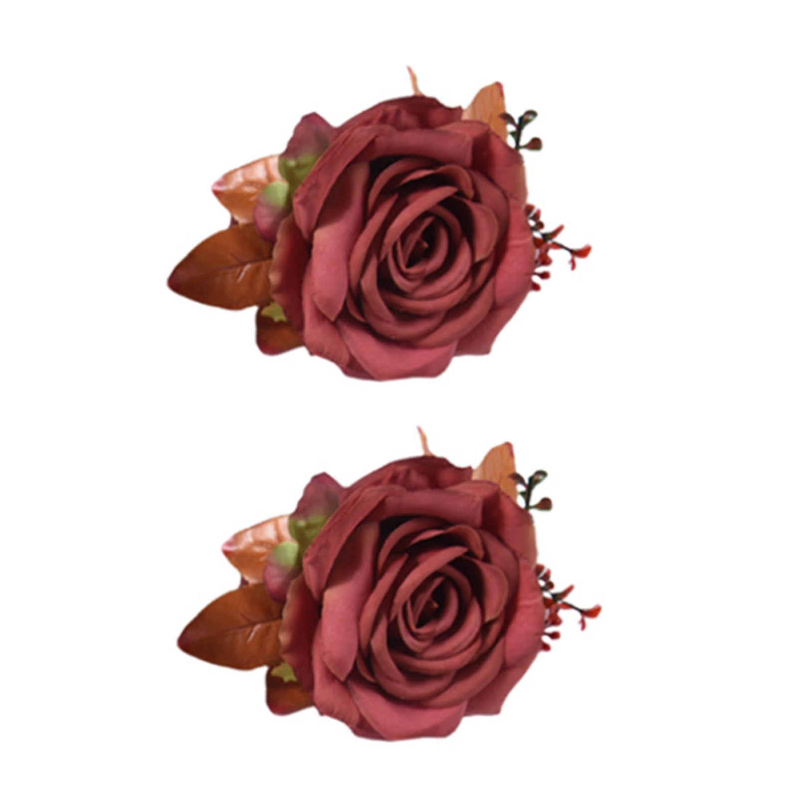 Window Flower Curtain Tieback Clip-on Rose Flower Tie Holder Decoration Rose Curtain Tiebacks