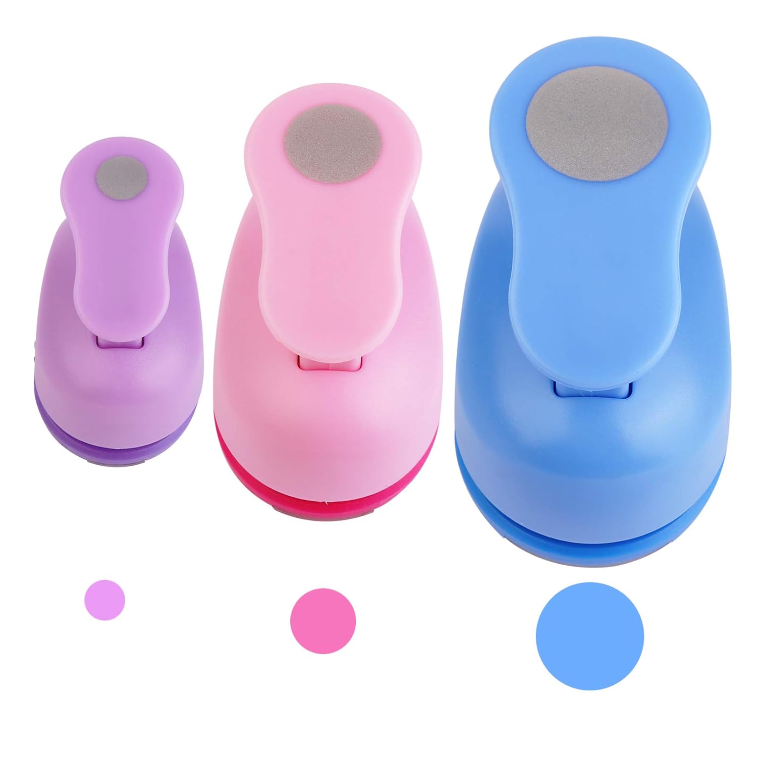 Circle Paper Punches, 3 Pieces Circle Punch, Diy Handmade Circle Punch