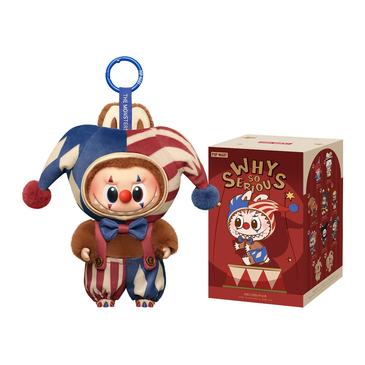 Amazon | 【POP MART 公式ストア】WHY SO SERIOUS シリーズ ぬいぐるみ